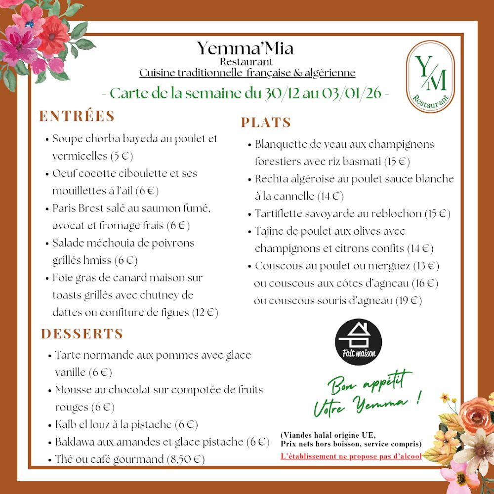 Yemma' Mia - Menu Image 2