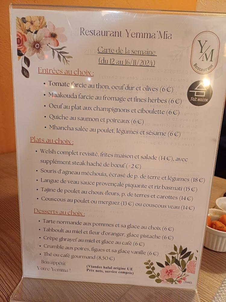 Yemma' Mia - Menu Image 4